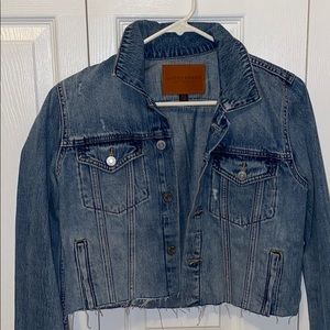 Lucky Brand Cropped Jean Jacket